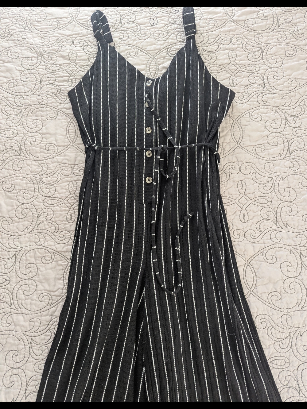 Xhilaration Striped Jumpsuit - Picture 7 of 12